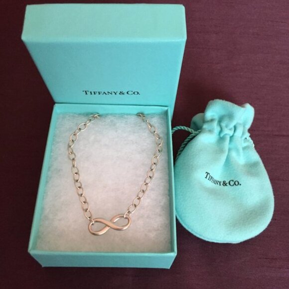 Tiffany Infinity Silver Necklace - Picture 1 of 2